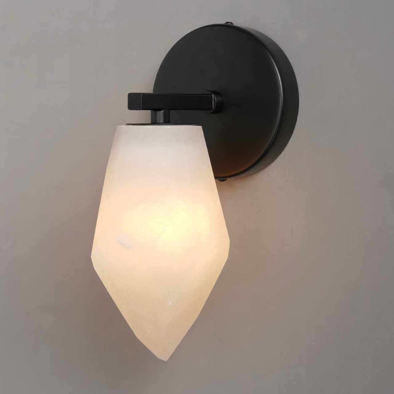 Read more about the article Alabaster Wall Sconce, Spanish Marble Wall Light,