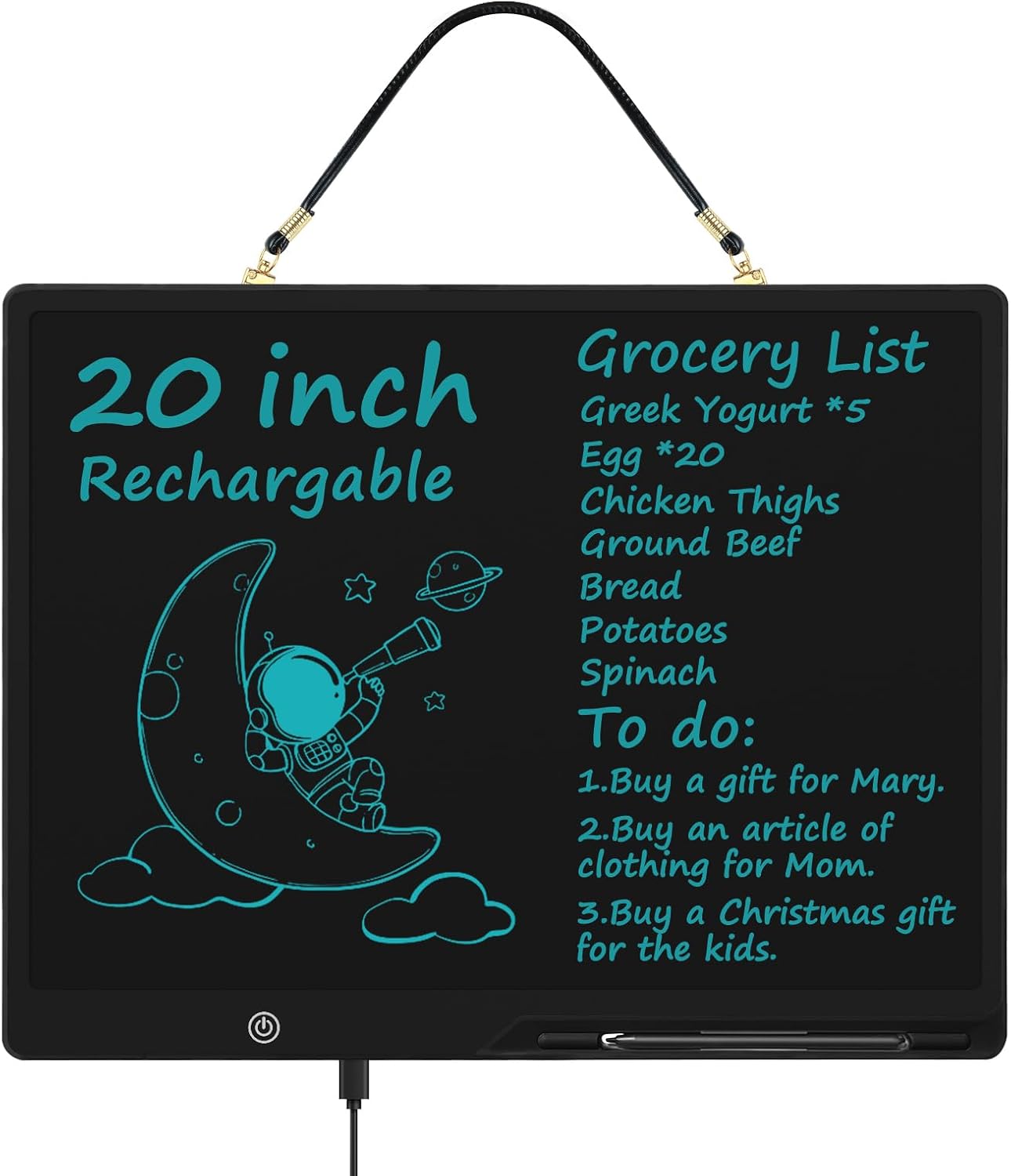 Read more about the article Rechargable 20 Inch LCD Writing Tablet