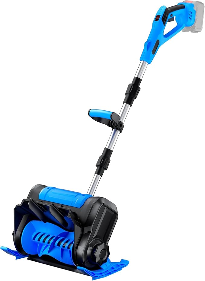 Read more about the article Electric Snow Blower 1000 W Wireless Snow Brush up to 20 cm Clearing Height