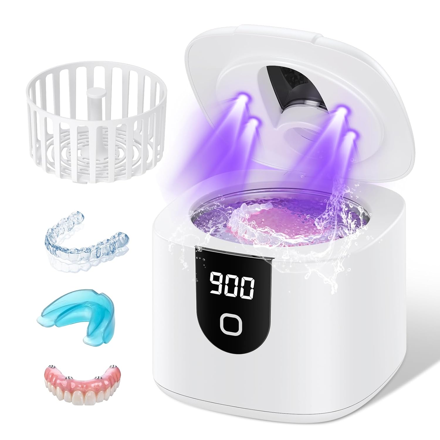Read more about the article 45kHz Ultrasonic Retainer Denture Cleaner