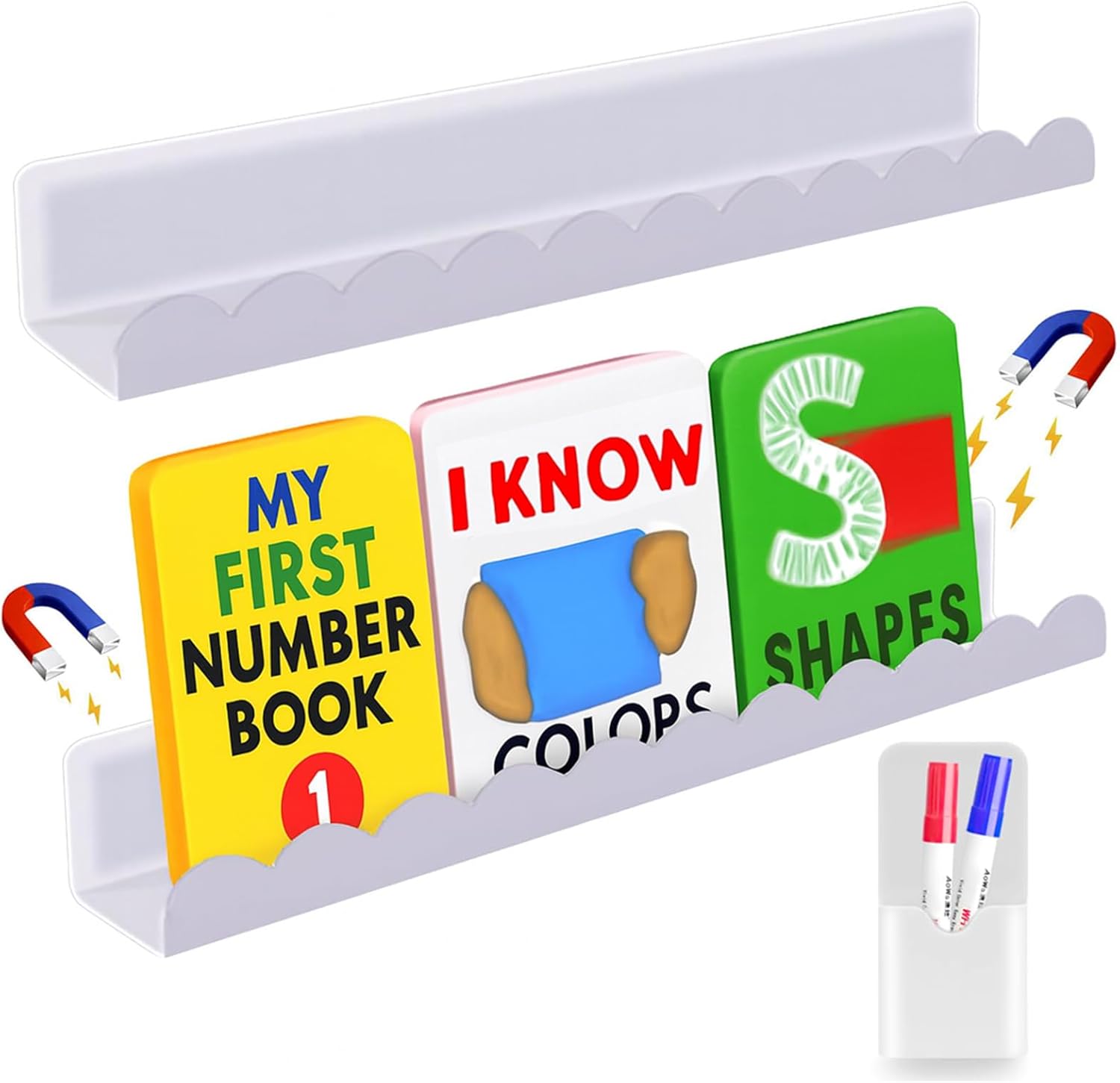 Read more about the article magnetic book shelves