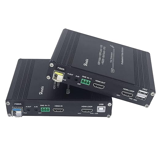 Read more about the article KVM Fiber Extender，1080P HDMI KVM Fiber Extender