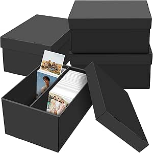 Read more about the article 4 Stück Fotoaufbewahrungsboxen für
