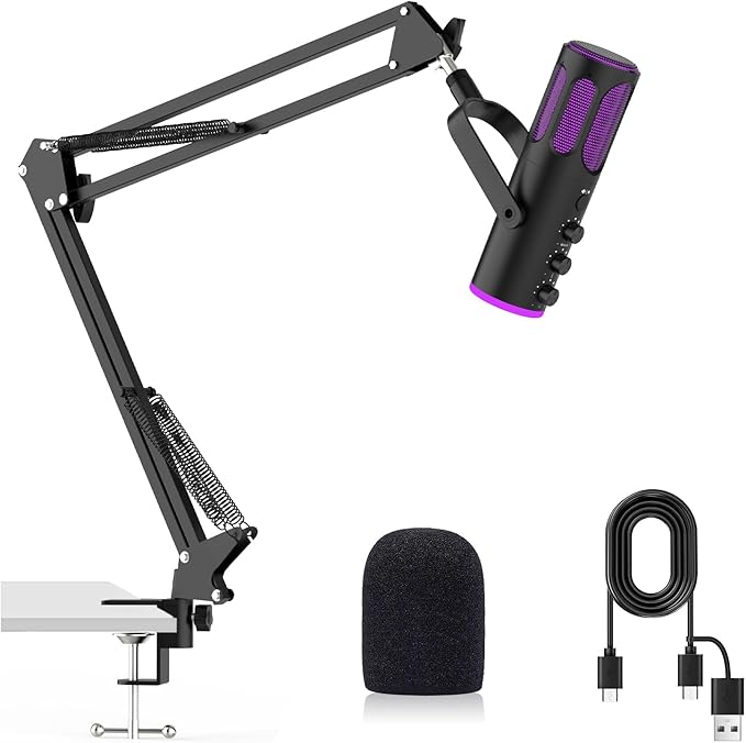 Read more about the article Ortizan Gaming Mikrofon PC, USB