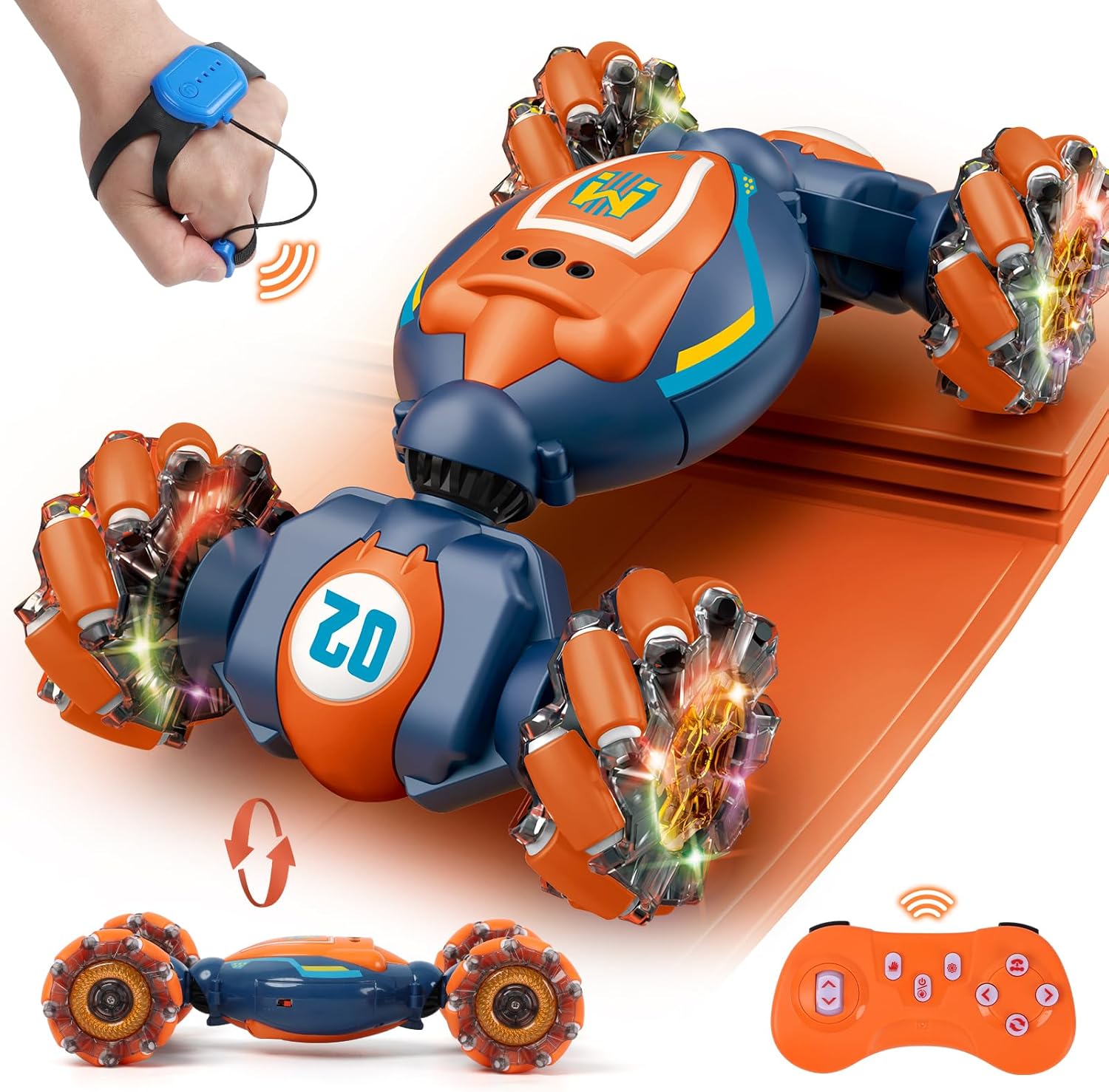 Read more about the article Gesture Sensing RC Stunt Car