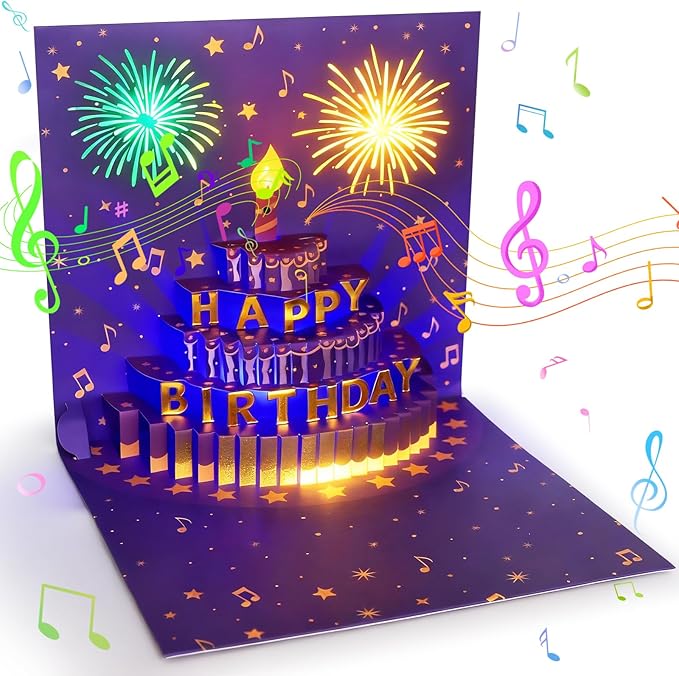 Read more about the article Traimber-seven 3d pop up musical birthday card