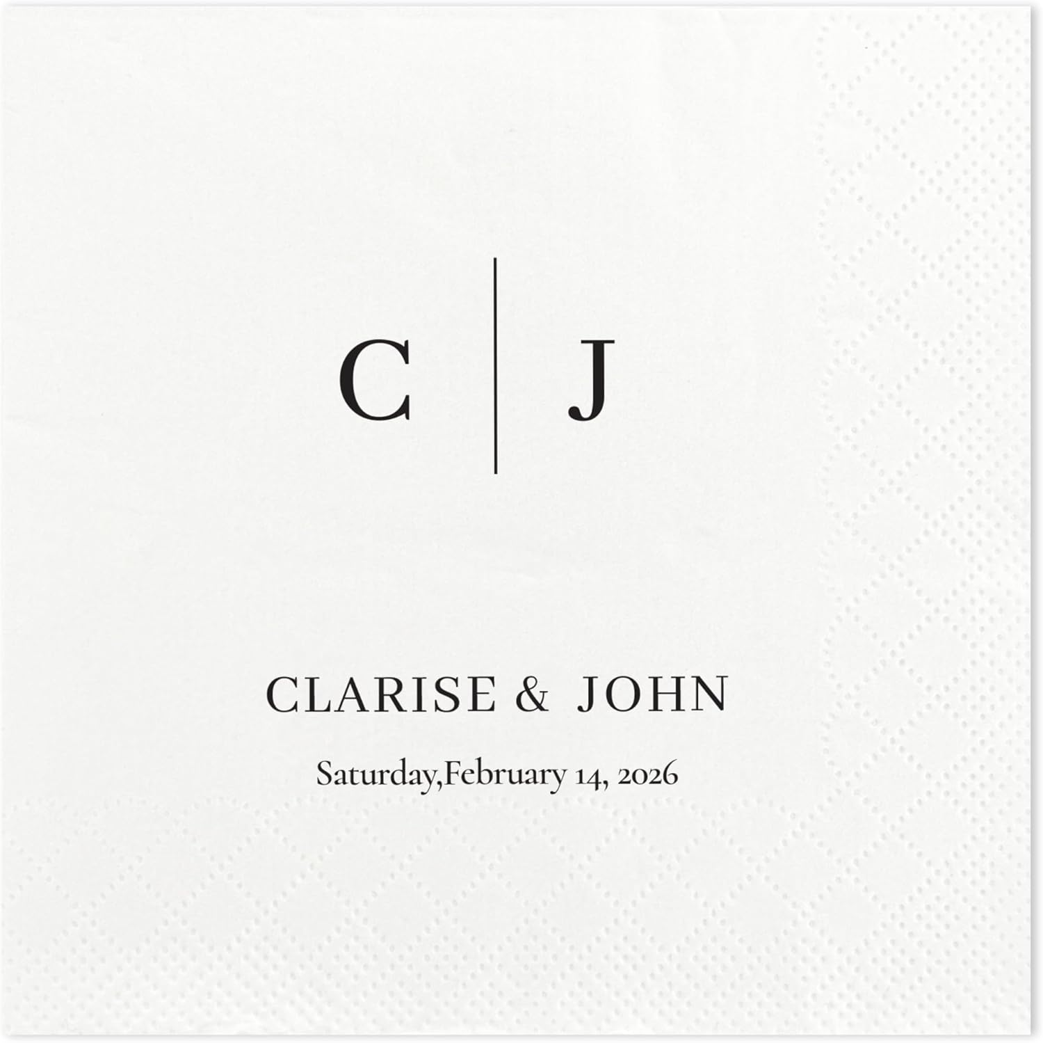 Read more about the article Personalized Wedding Napkins