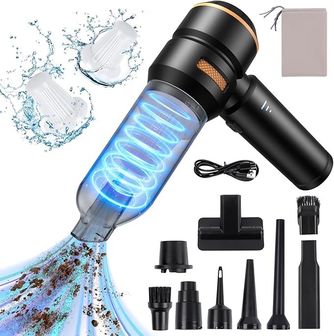 Read more about the article Handheld Vacuum Cleaner Battery Wireless – 20000 pa Car Vacuum Cleaner Strong, Mini Vacuum Cleaner for Car, PC, Home, Kitchen, Cracks and Corners, Vacuum Cleaner High Power, Can Be Used as an