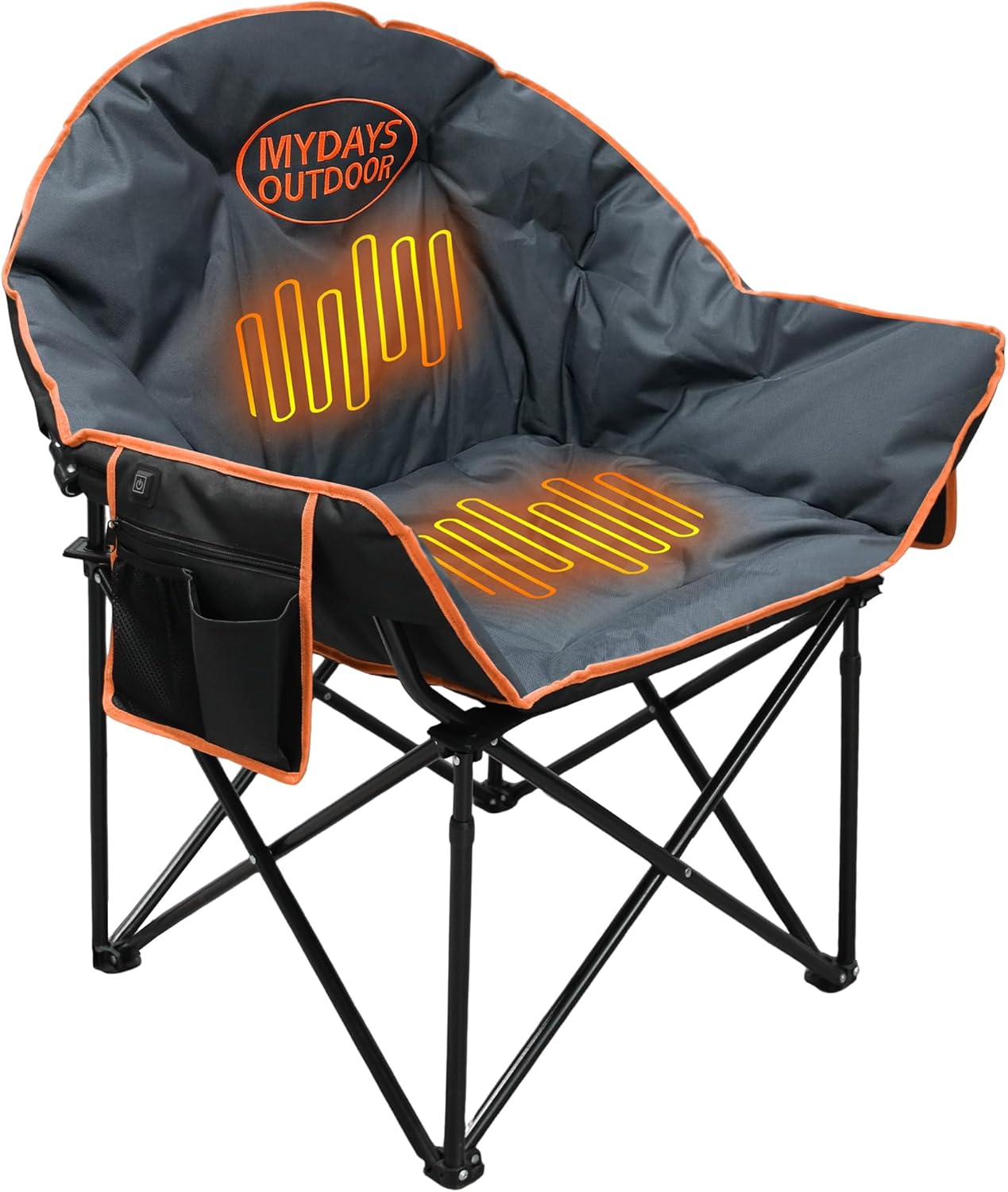 Read more about the article Oversized Heated Camping Chair for Adults,Heavy Duty Camping Chairs