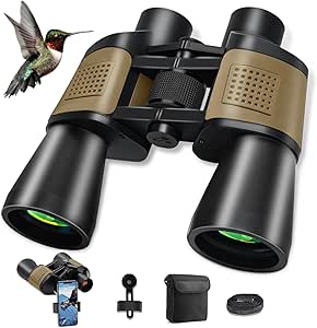 Read more about the article 20 x 50 Binoculars for Adults, HD Waterproof with BAK4 Prism & FMC Lens, Portable Binoculars Telescope