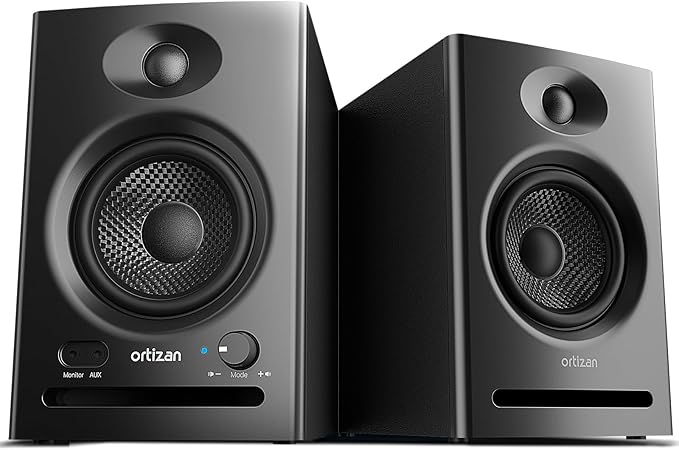 Read more about the article Bookshelf Speakers 2.0 Active Near Field Monitors 80W