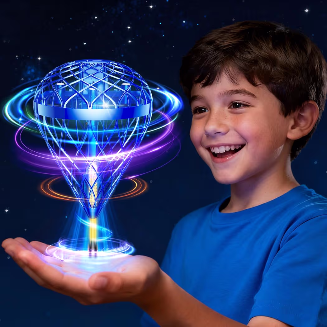 Read more about the article 2025 Galaxy Light-Up Hover Orb Ball | Motion