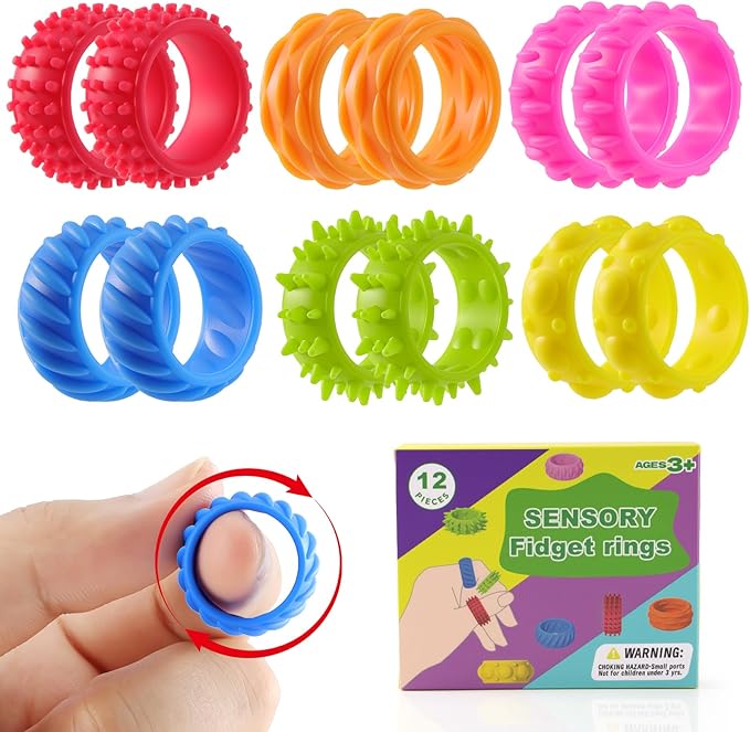 Read more about the article 12Pcs Sensory Finger Toys z