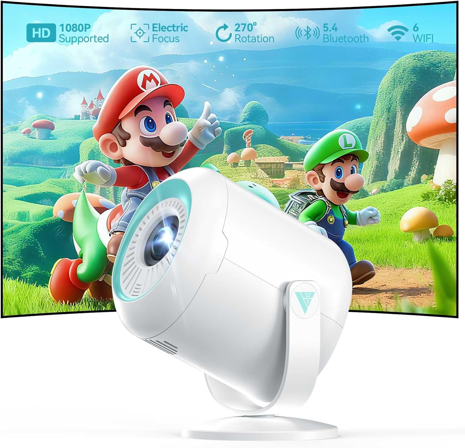 Read more about the article Mini Projector Native 1080P