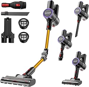 Read more about the article S9 Cordless Vacuum Cleaner, 45000Pa 500W 45Min Vacuum Cleaner, Stick Vacuum with Flexible Wand