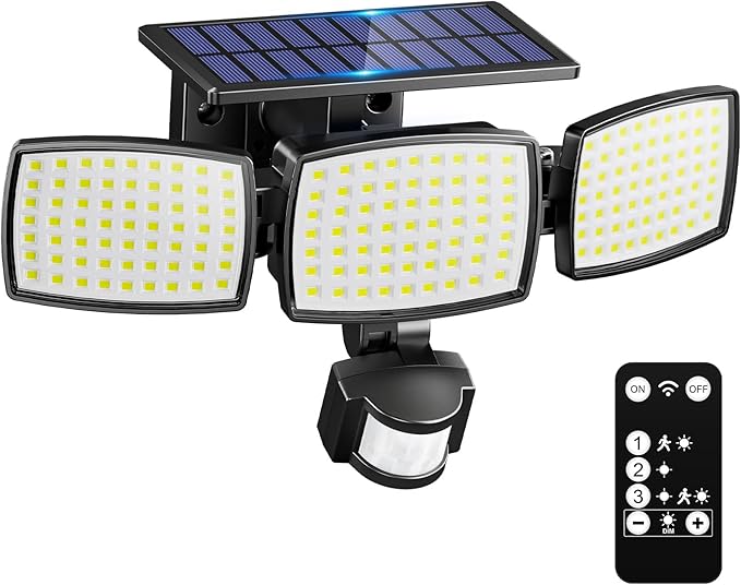 Read more about the article Solar Security Lights with Remote,