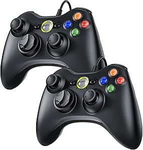Read more about the article Controller for Xbox 360 – 2 Wired Gamepad with USB Cable