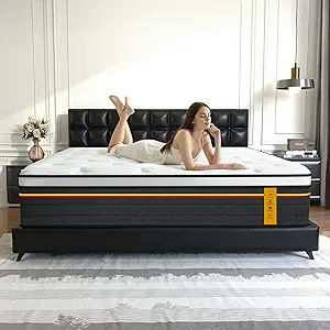 Read more about the article Queen Mattress 12 Inch Hybrid Mattresses Queen Size, Medium
