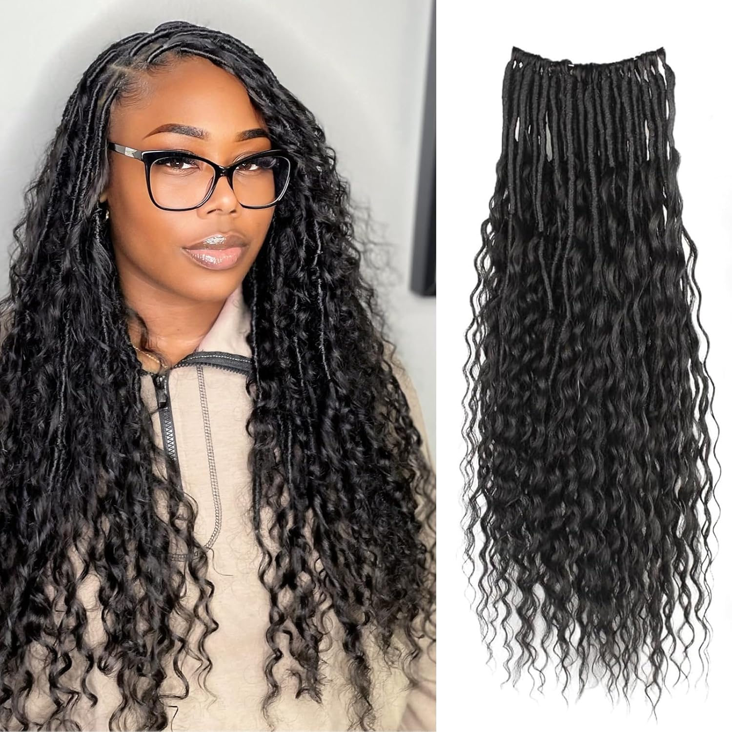 Read more about the article boho faux locs