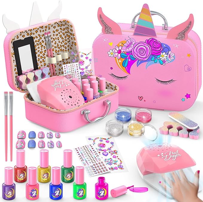 Read more about the article Kids Nail Polish Set for Girls,