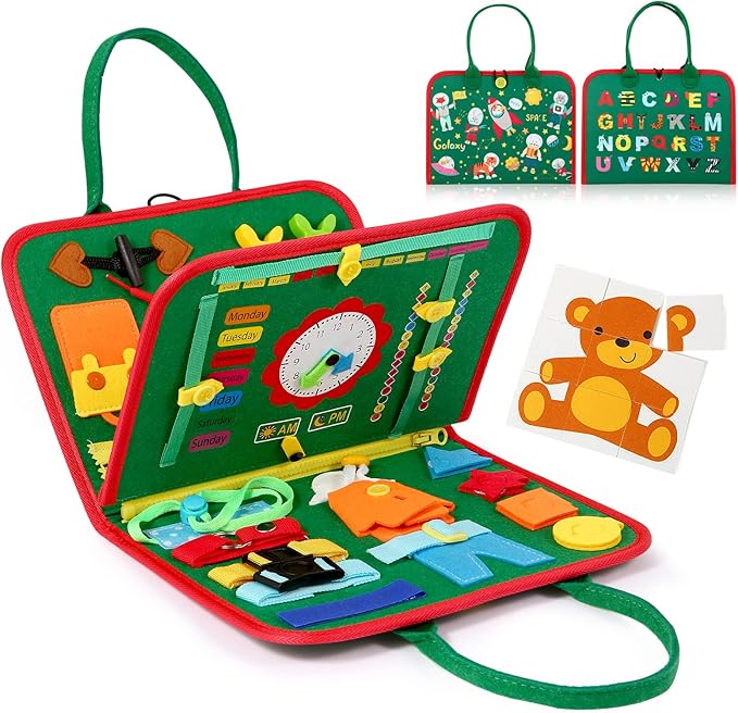 Read more about the article Hooku Busy Board for Toddlers