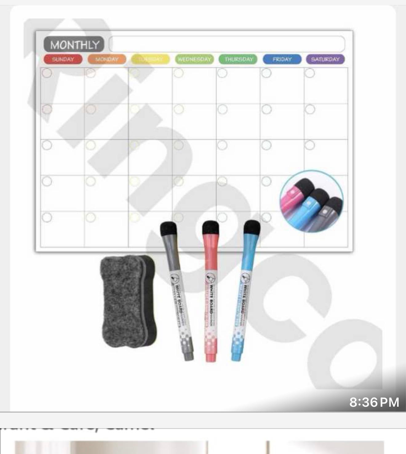 Read more about the article Magnetic Monthly Calendar