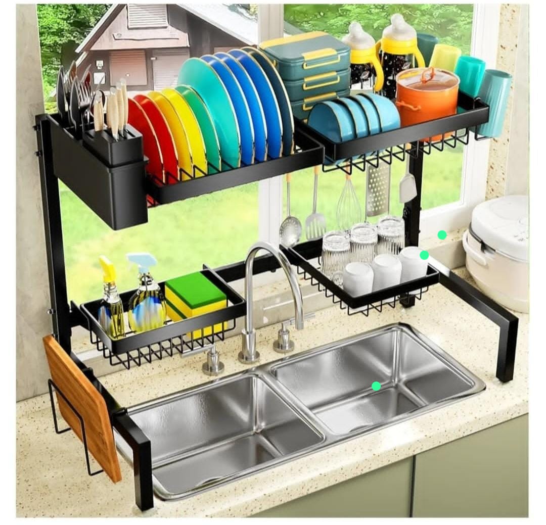 Read more about the article SNSLXH 2-Tier Over The Sink Dish Drying Rack