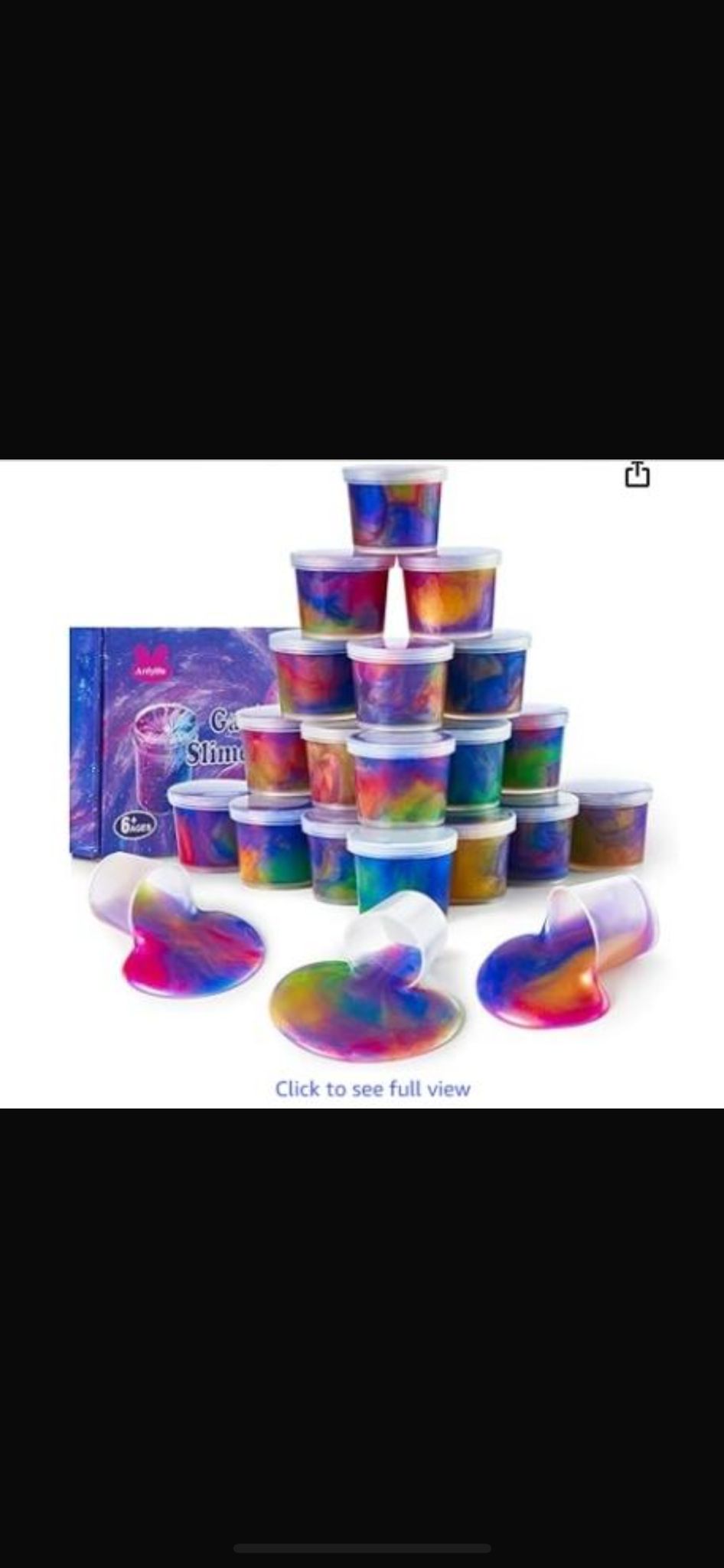 Read more about the article 24 Pack galaxy slime cups