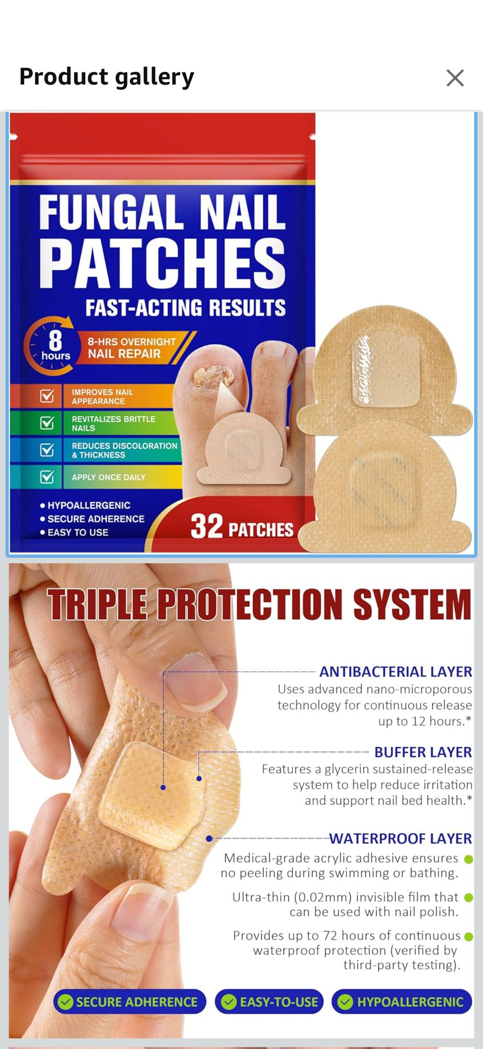 Read more about the article Nail fungal patch