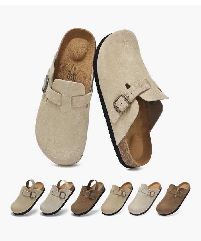 Read more about the article Genuine Suede Kids Toddler Clogs with Arch Support