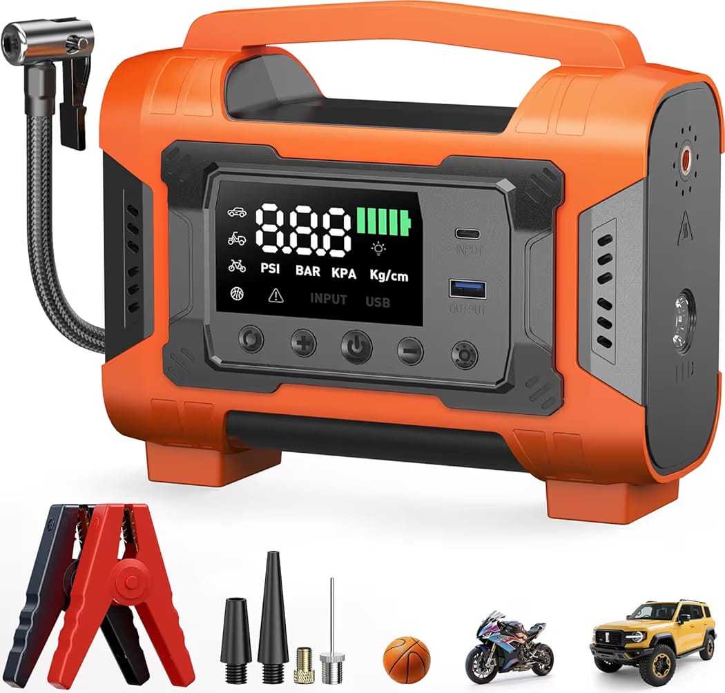 Read more about the article Jump Starter with Air Compressor