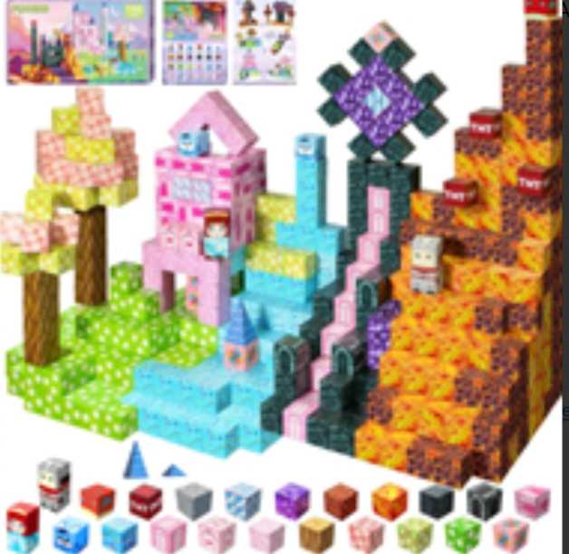 Read more about the article Magnetic Blocks – 150PCS Magnetic