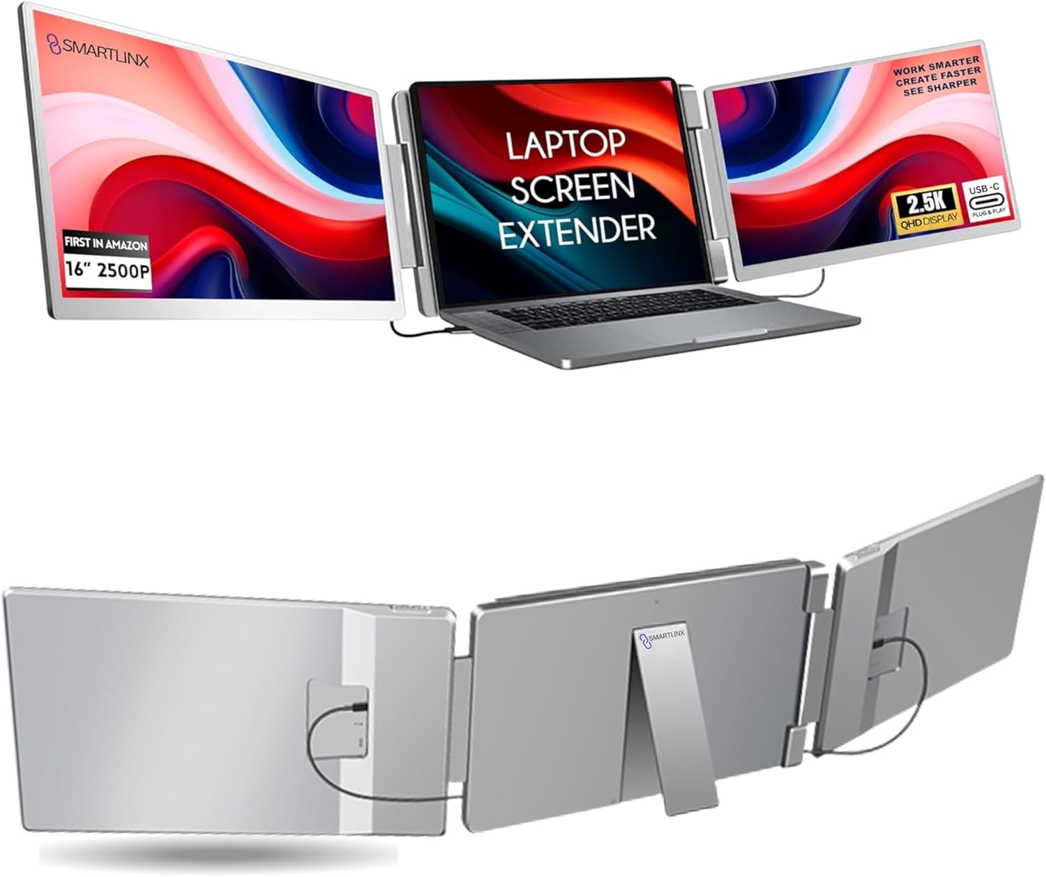 Read more about the article 16″ Laptop Screen Extender Triple Display