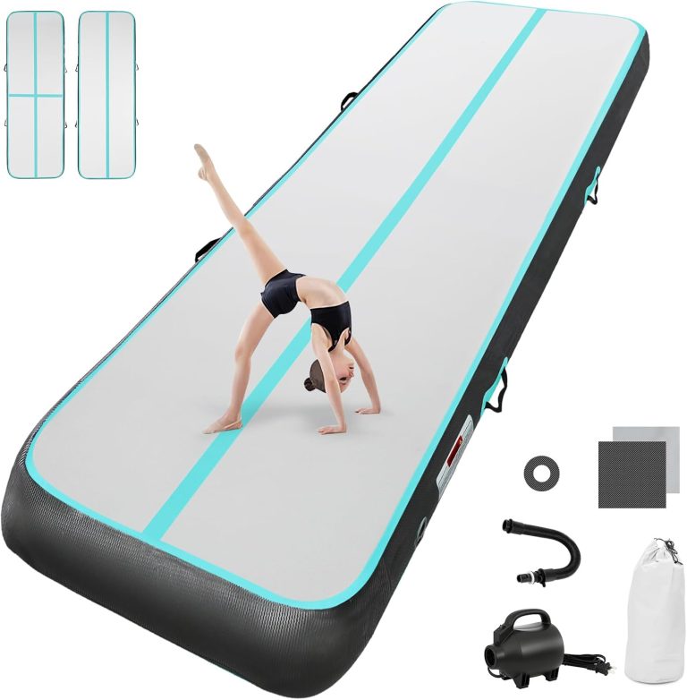 airtrack matte Inflatable Tumbling Mat with Electric Air Pump