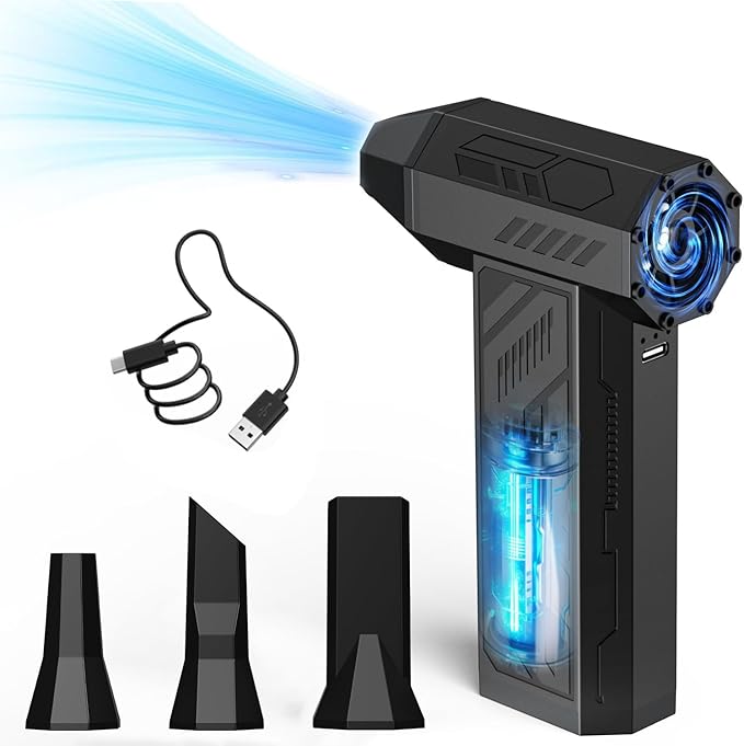 Read more about the article Electric Dust Blower, 4-Speed Electric Air Duster 130000 rpm, Rechargeable