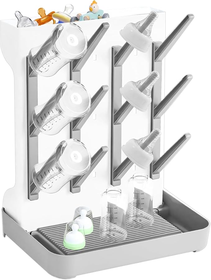Baby Bottle Drying Rack for Newborn Feeding Essentials