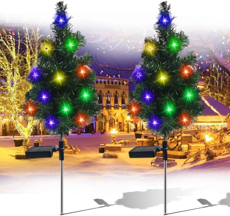 Solar Christmas tree