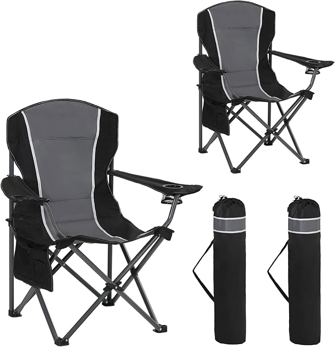 Read more about the article HIGH POINT SPORTS Set of 2 Folding Camping Chairs