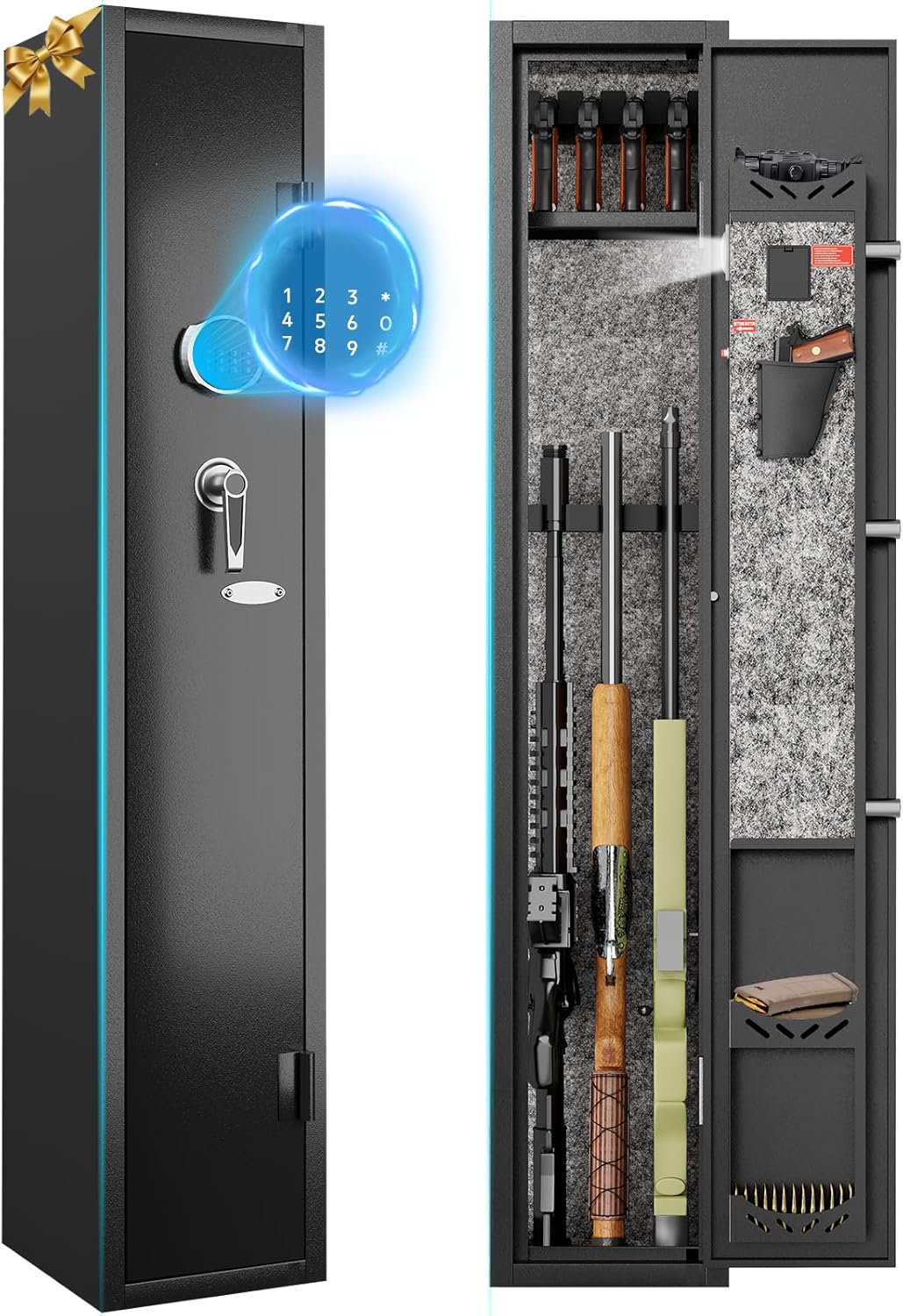 Read more about the article 2-3 Gun Safe for Rifles and Pistols Guns Cabinet