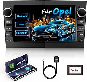 Bluetooth Car Radio with Screen for Opel Corsa d, Astra j&h,
