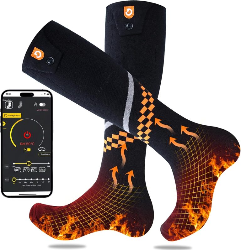 Heated socks