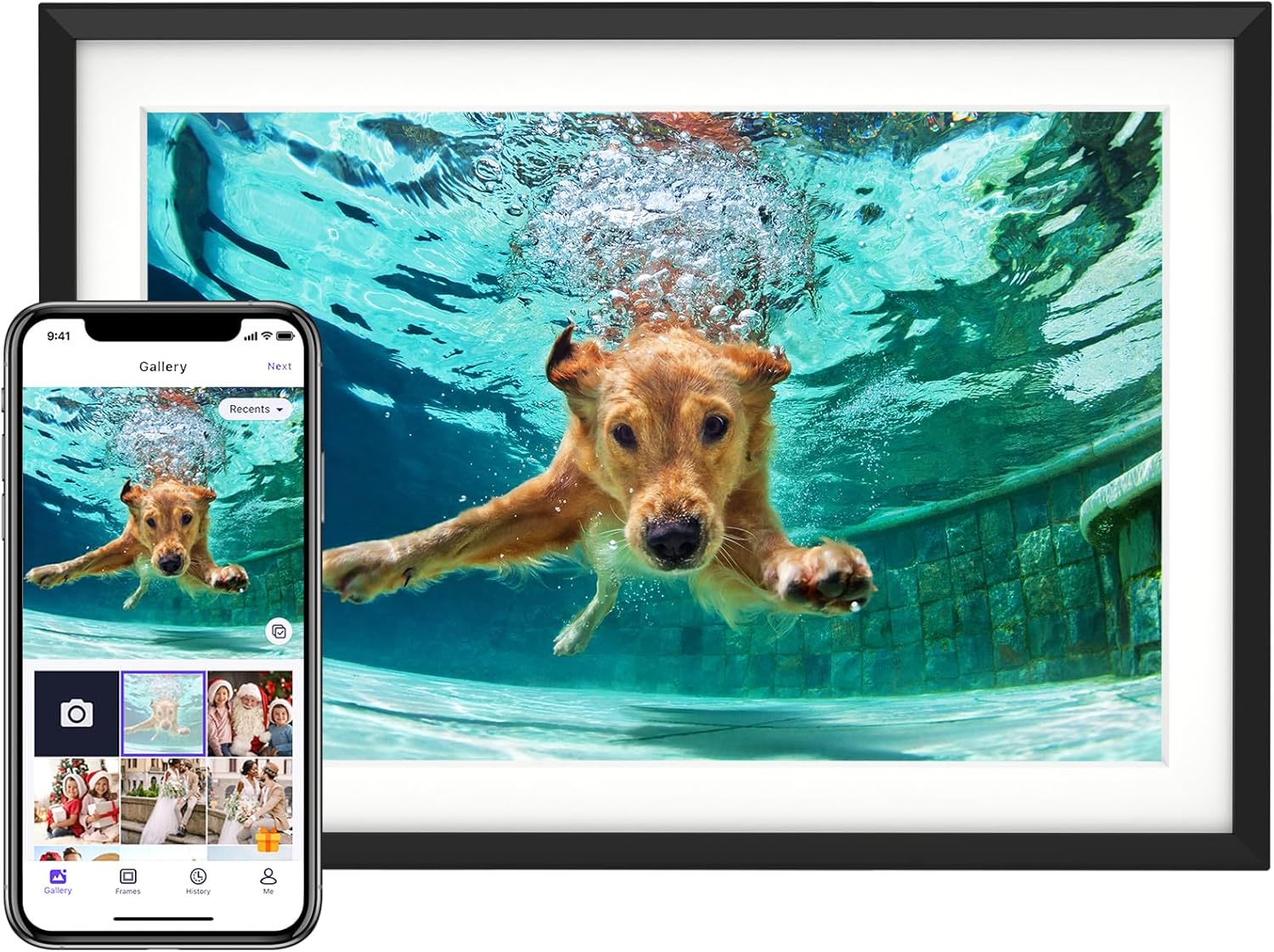 Read more about the article 10.1” Digital Picture Frame with 32GB Storage