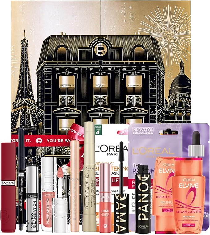 L’Oréal Paris 2025 Festive Beauty Advent Calendar