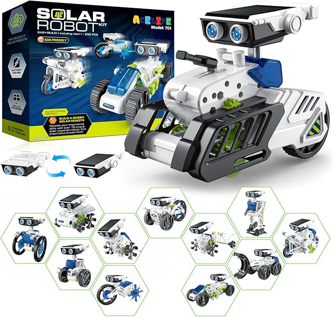 Solar Robot Toy for Children