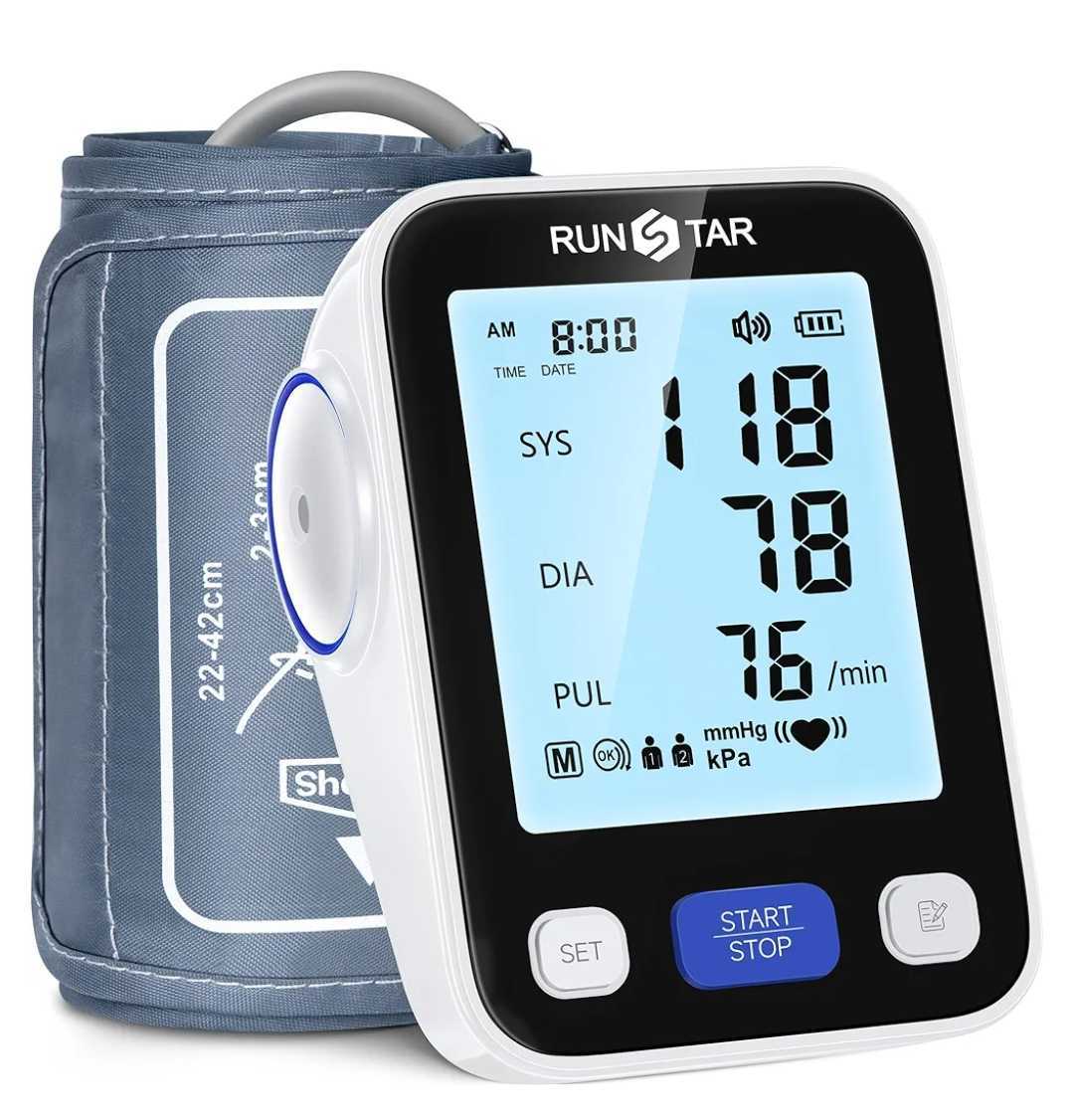 Read more about the article Runstar Upper Arm Blood Pressure Monitor