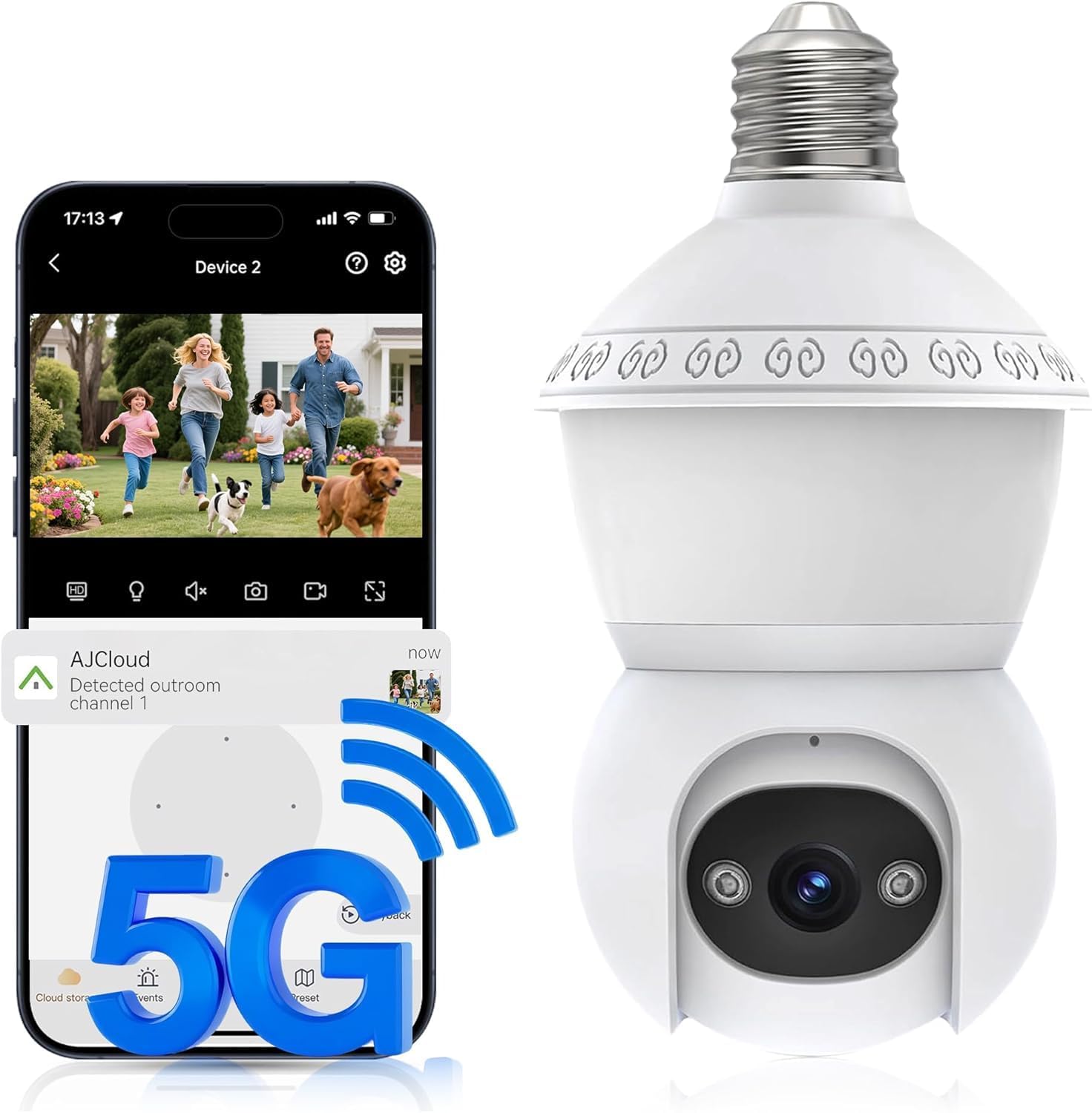 Read more about the article Light Bulb Security Camera