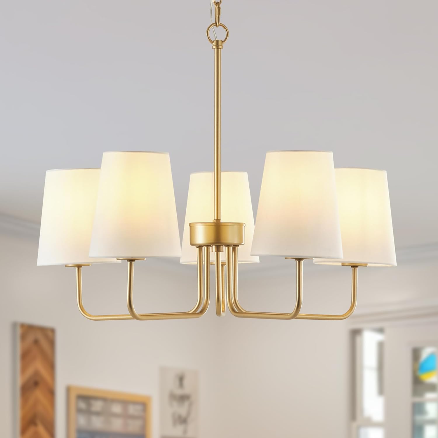 Read more about the article Gold Chandelier Dining Room Light Fixture