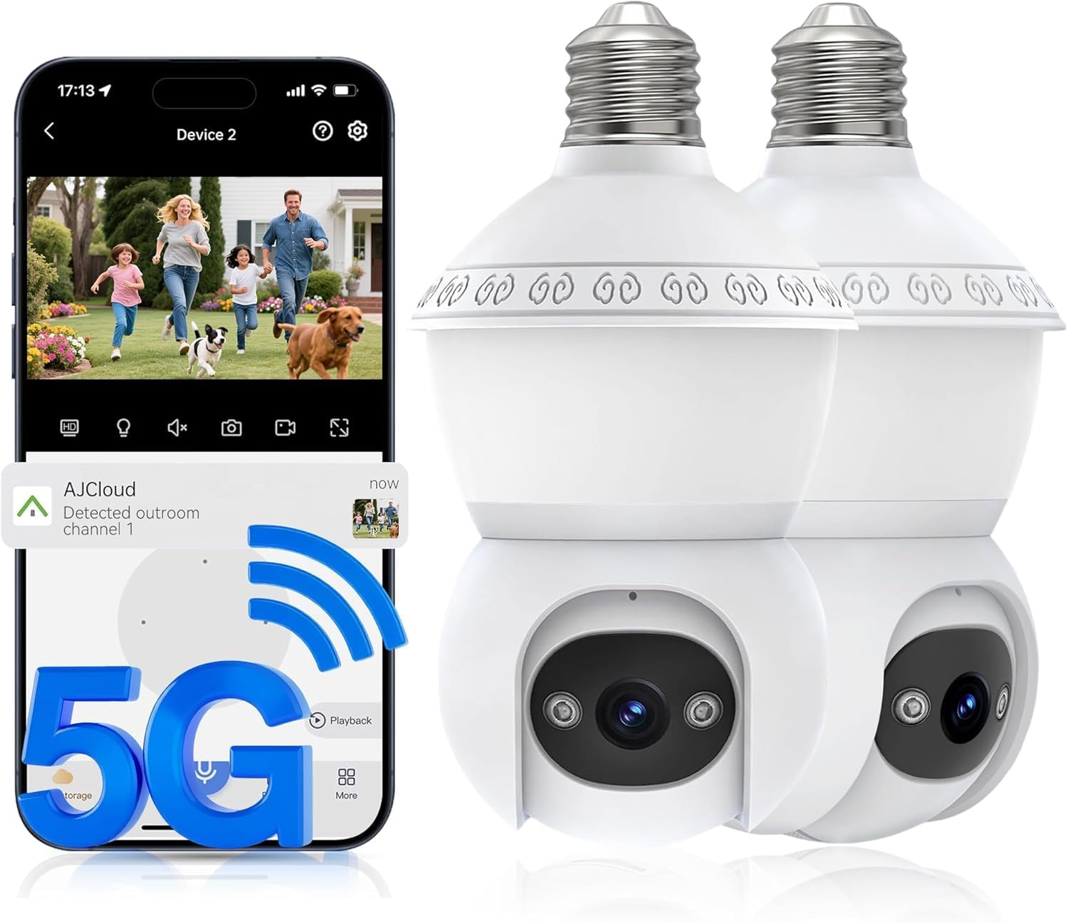 Read more about the article Light Bulb Security Camera