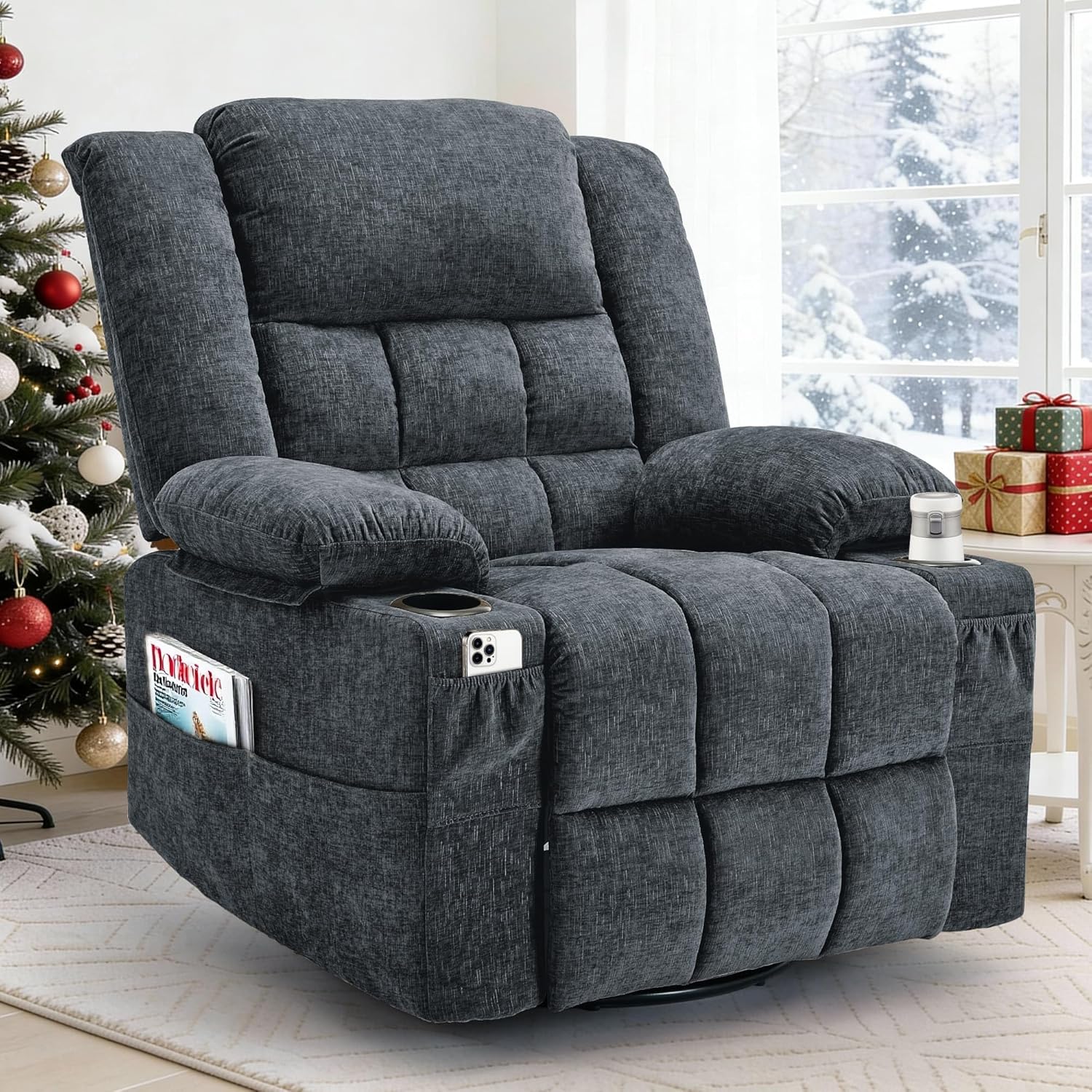 Read more about the article 360° Swivel Rocker Recliner