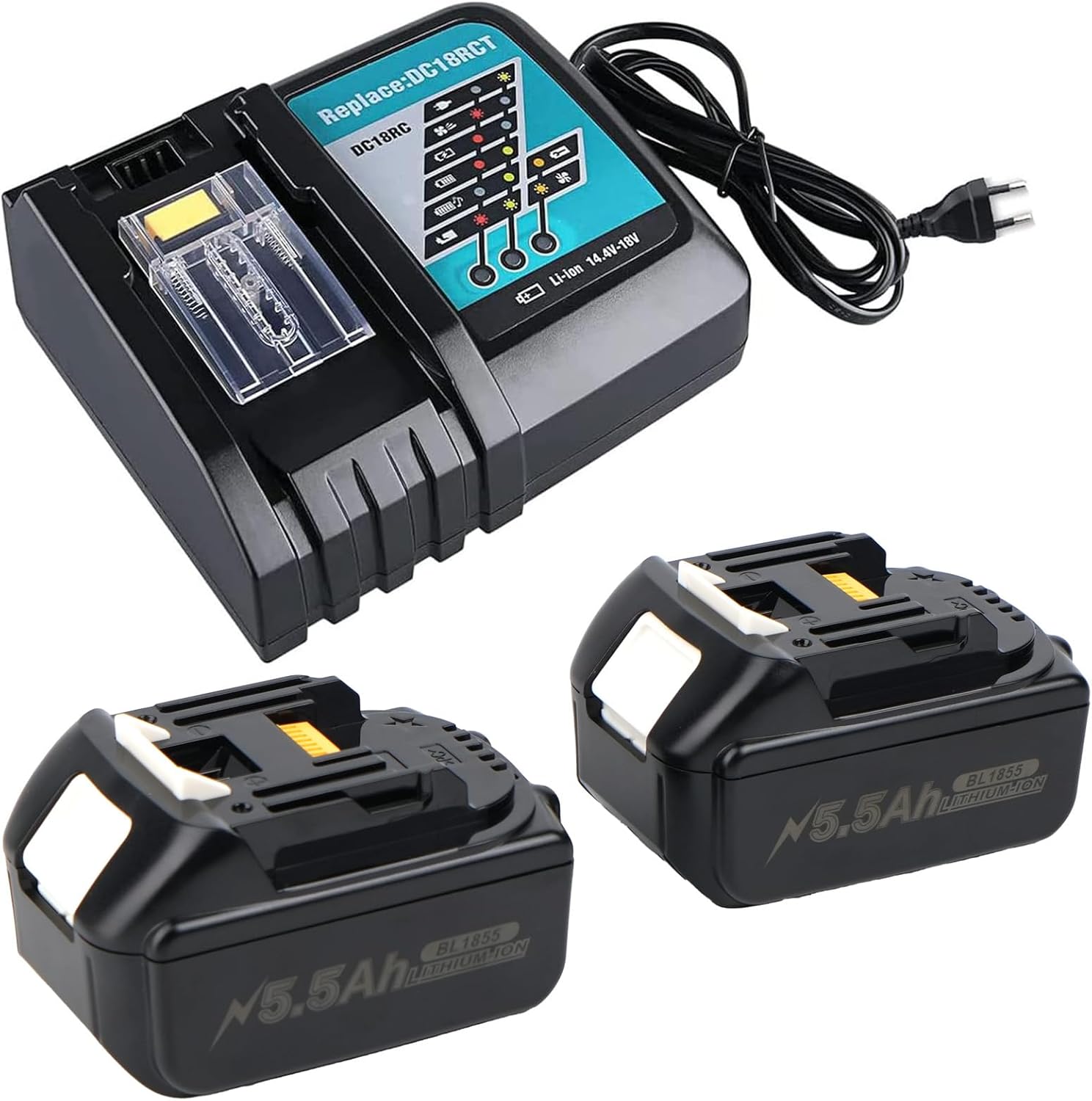 Read more about the article Replacement Battery with DC18RC Charger Compatible
